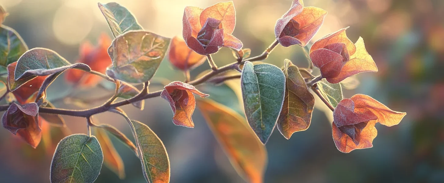 bougainvillier gelé