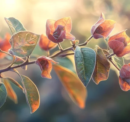 bougainvillier gelé