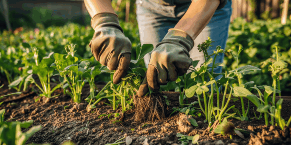 tuer les mauvaises herbes