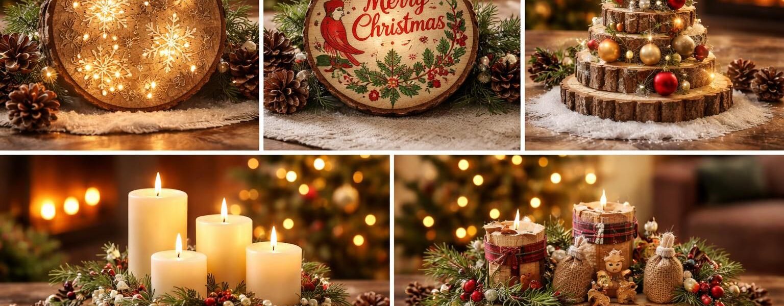 découvrez 5 astuces originales pour personnaliser votre décoration de noël avec des rondins de bois et créer une ambiance chaleureuse et naturelle.