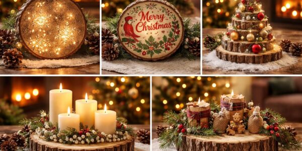 découvrez 5 astuces originales pour personnaliser votre décoration de noël avec des rondins de bois et créer une ambiance chaleureuse et naturelle.