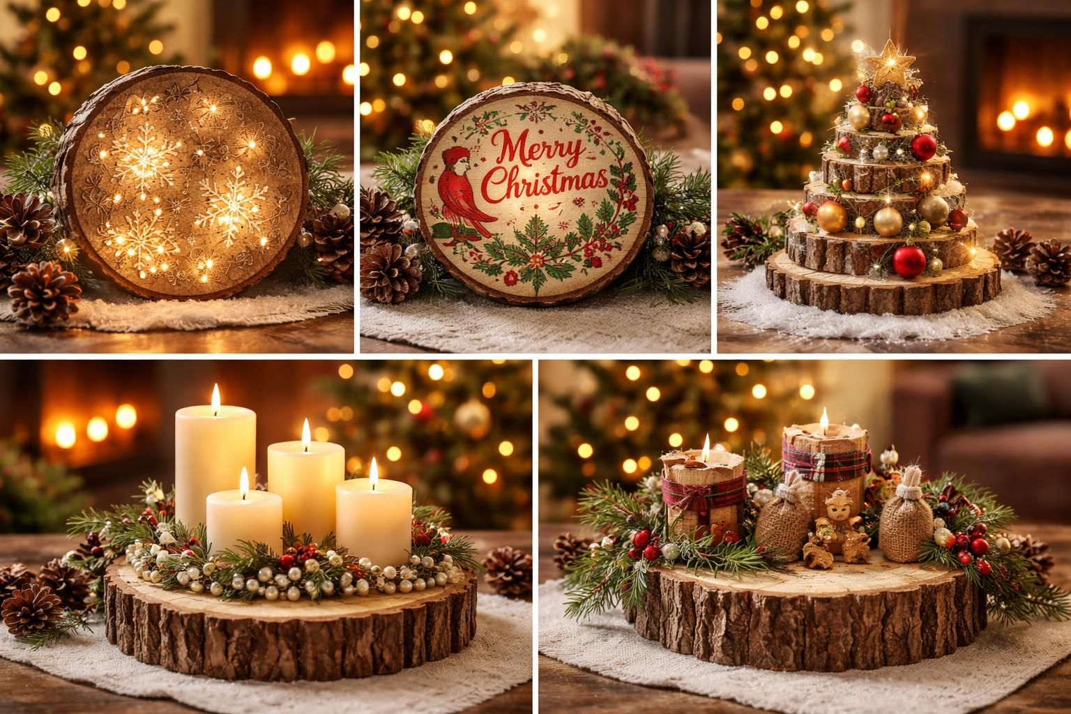découvrez 5 astuces originales pour personnaliser votre décoration de noël avec des rondins de bois et créer une ambiance chaleureuse et naturelle.