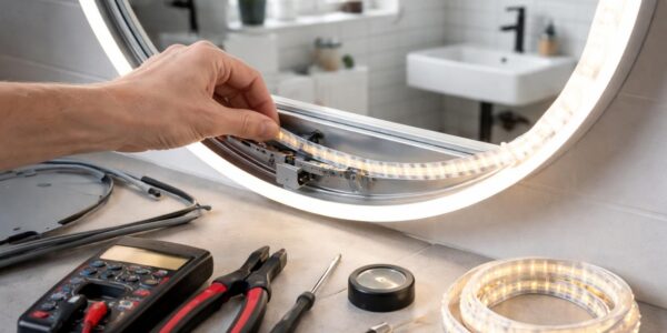 découvrez comment changer facilement une led de miroir de salle de bain avec les outils nécessaires et nos astuces pratiques pour un éclairage optimal.