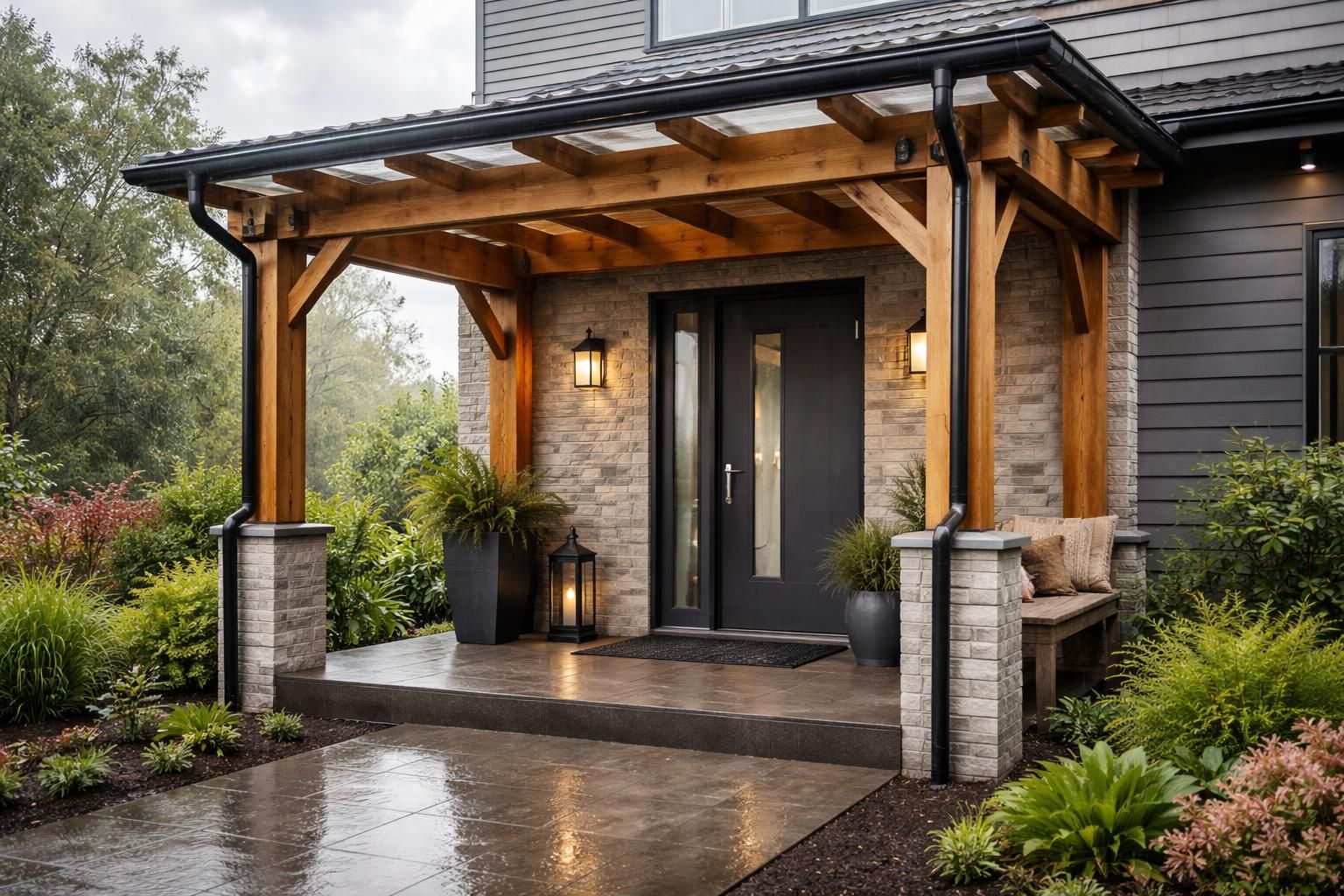 découvrez comment fabriquer un porche d'entrée solide et durable, conçu pour résister aux intempéries. suivez nos conseils pratiques et matériaux recommandés pour protéger votre maison efficacement.