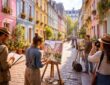 découvrez comment les maisons colorées de la rue crémieux à paris inspirent la créativité et l'imagination des artistes contemporains, mêlant charme historique et modernité artistique.