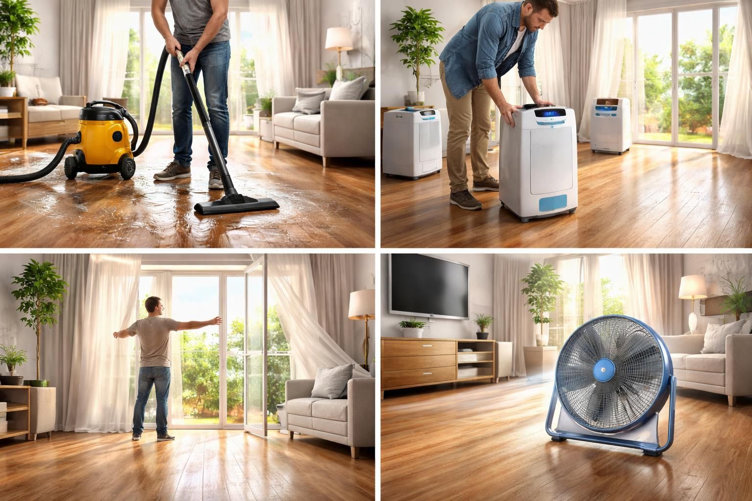 découvrez les étapes essentielles pour réduire le temps de séchage de votre parquet stratifié après un dégât des eaux, afin de restaurer rapidement votre sol et éviter les dommages durables.