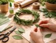 apprenez à fabriquer une couronne de laurier en papier avec ce tutoriel diy créatif et éco-responsable, idéal pour embellir vos événements tout en respectant l'environnement.