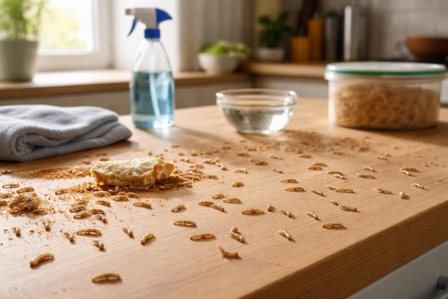 découvrez comment identifier et éliminer efficacement les larves marron dans votre maison grâce à nos astuces pratiques pour maîtriser et prévenir une infestation.