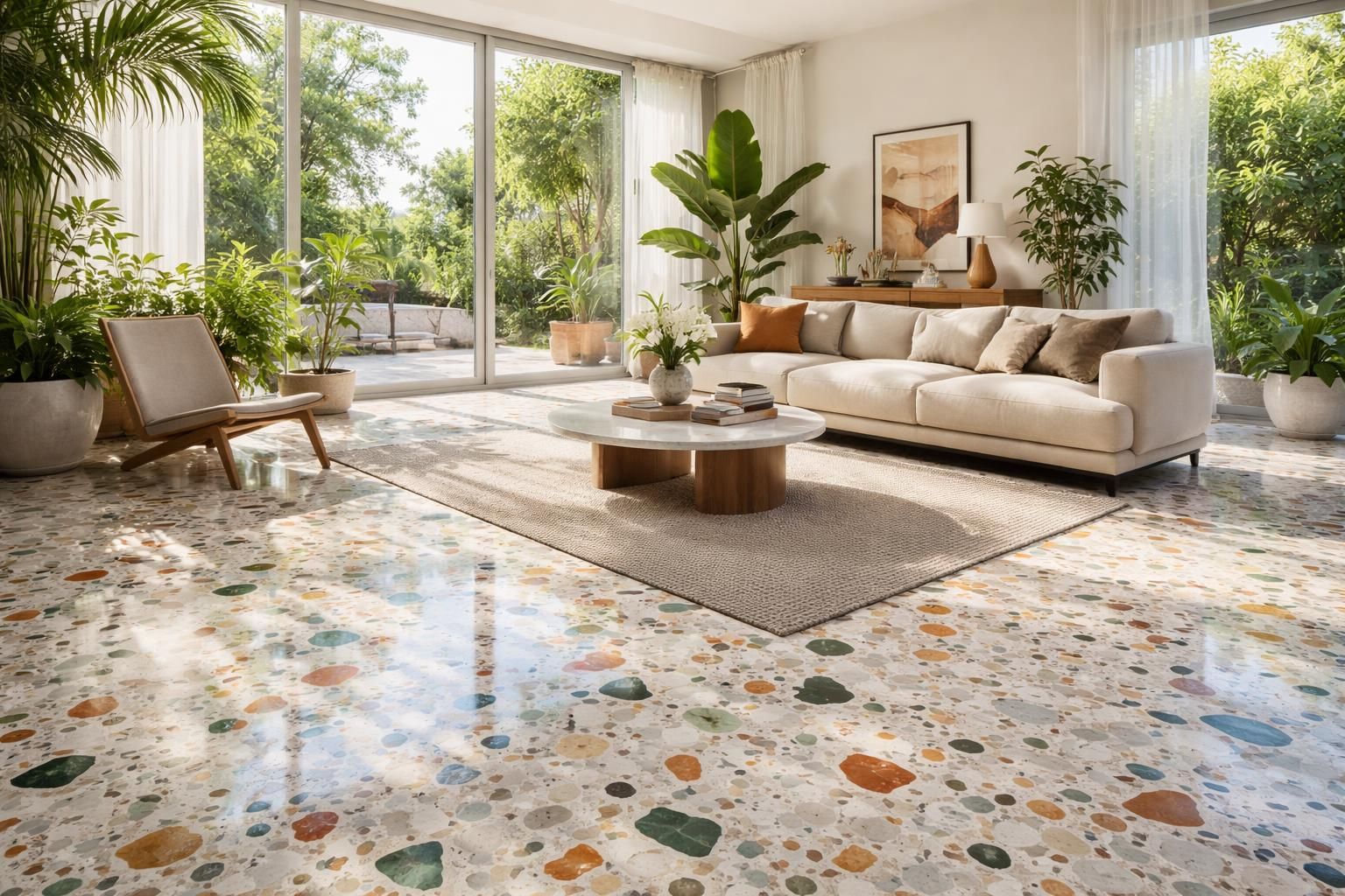 découvrez les meilleurs avis sur le terrazzo et transformez votre décoration cet été avec style et originalité. inspirez-vous pour créer un intérieur tendance et unique.