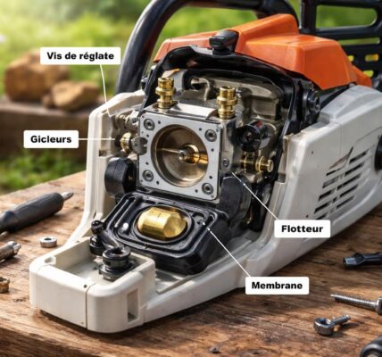 découvrez les secrets du réglage du carburateur de votre tronçonneuse avec notre guide détaillé, essentiel pour chaque jardinier souhaitant optimiser la performance de son outil.