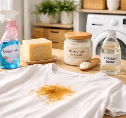 découvrez les produits miracles pour éliminer les taches d'huile sur vos vêtements déjà lavés et retrouvez des habits impeccables facilement.