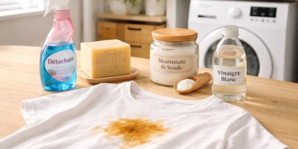 découvrez les produits miracles pour éliminer les taches d'huile sur vos vêtements déjà lavés et retrouvez des habits impeccables facilement.