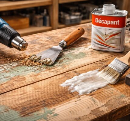 découvrez des techniques professionnelles efficaces pour enlever la peinture sur du bois sans l'endommager. guide complet pour un décapage réussi et un bois propre.