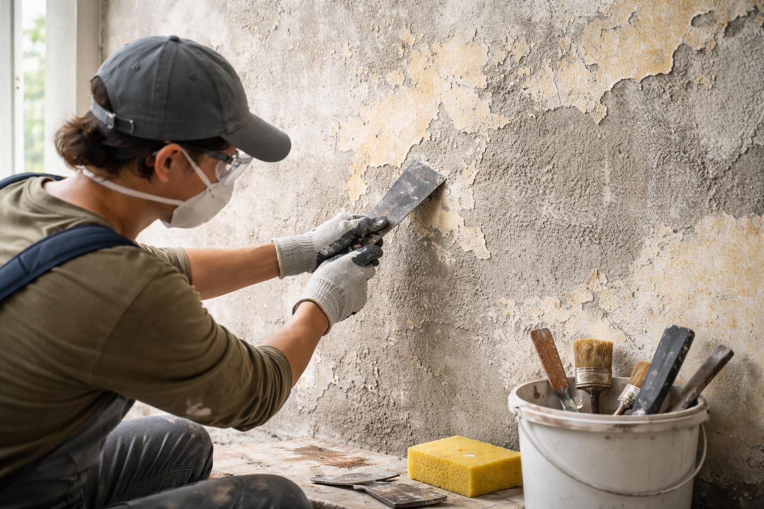 découvrez notre guide complet pour enlever facilement une vieille peinture sur un mur en ciment et redonner un coup de neuf à vos surfaces.