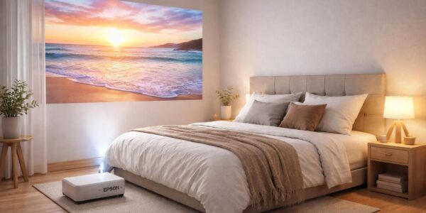 découvrez comment tester une tête de lit dans votre chambre avant achat en utilisant un vidéoprojecteur epson pour une expérience immersive et un choix assuré.