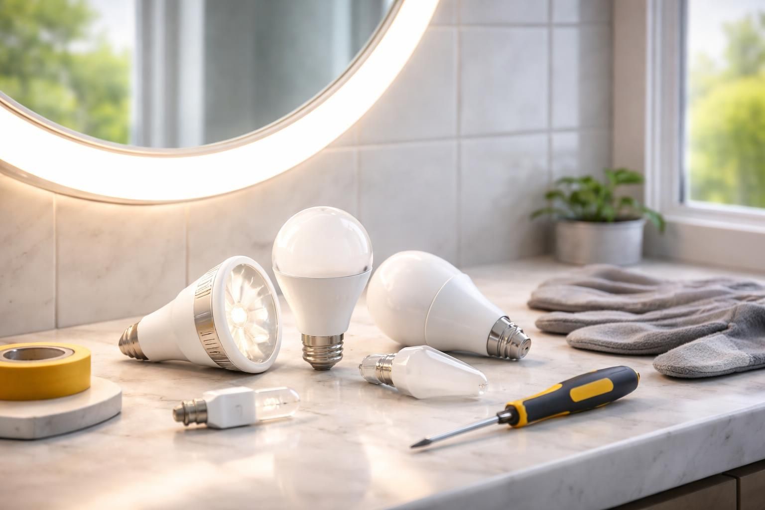 découvrez comment choisir la bonne led avant de remplacer celle du miroir dans votre salle de bain pour un éclairage optimal et une ambiance parfaite.