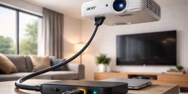 découvrez comment câbler un vidéoprojecteur acer sur une longue distance avec un câble hdmi sans perte de signal pour une qualité d'image optimale.