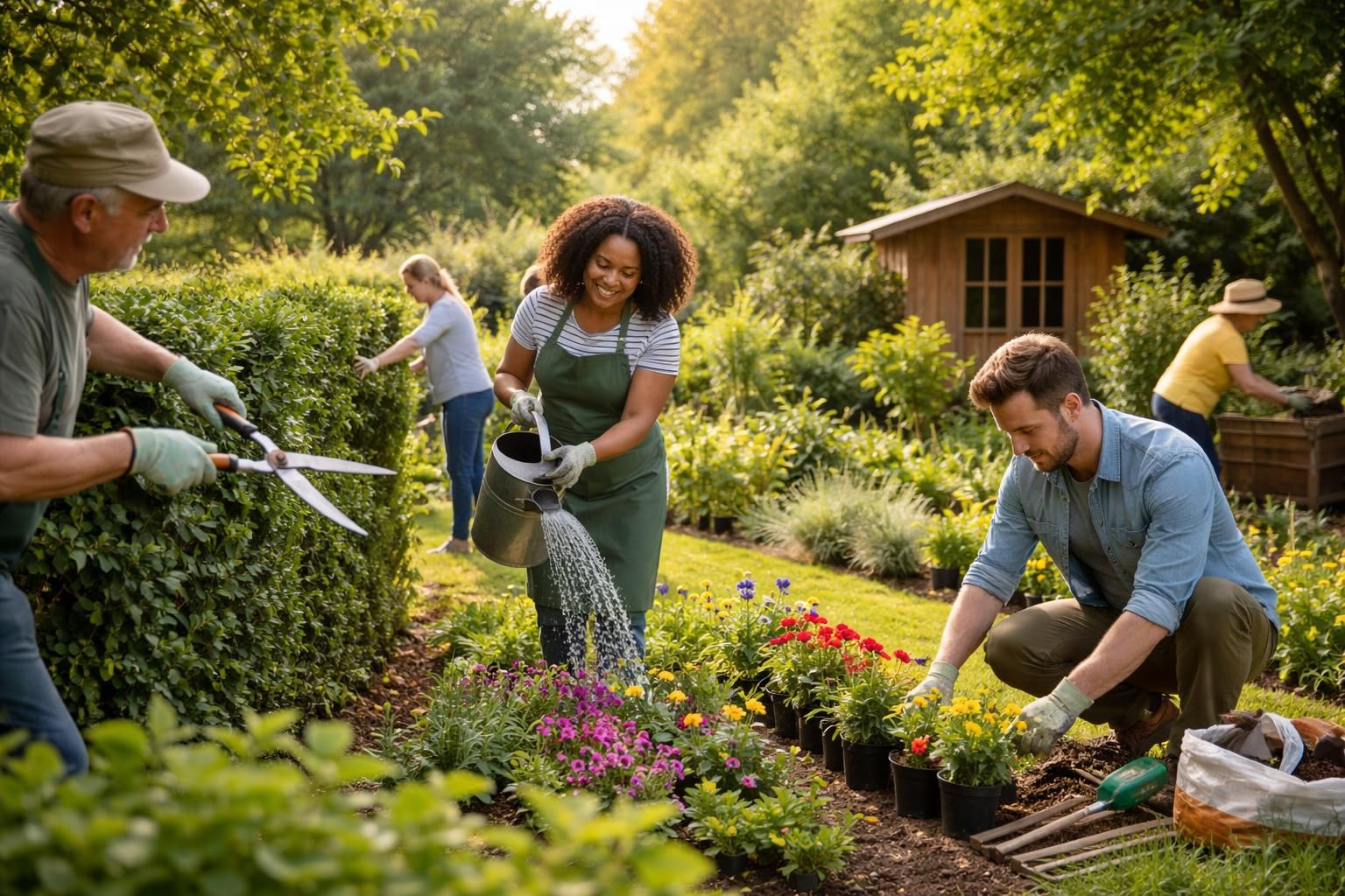 découvrez les meilleures techniques pour faire entretenir votre jardin gratuitement et profitez d'un espace vert soigné sans dépenser un centime.