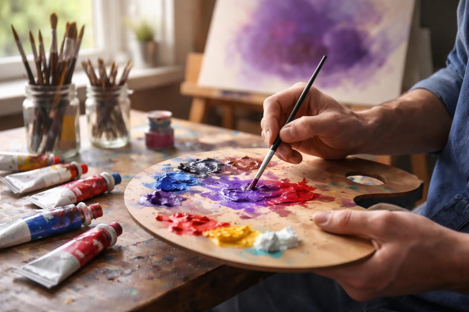 découvrez comment maîtriser l'art de la couleur en apprenant à créer le violet parfait pour vos œuvres d'art. guide pratique et astuces pour artistes.