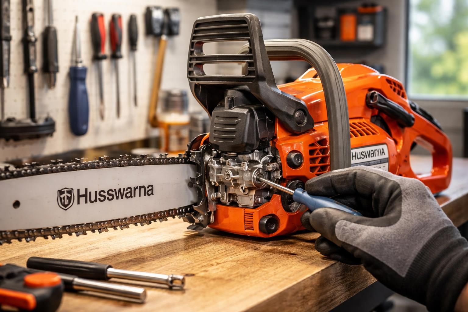 apprenez à régler le carburateur de votre tronçonneuse husqvarna grâce à ce guide pratique conçu spécialement pour les débutants. suivez nos conseils simples pour un fonctionnement optimal et sécurisé.