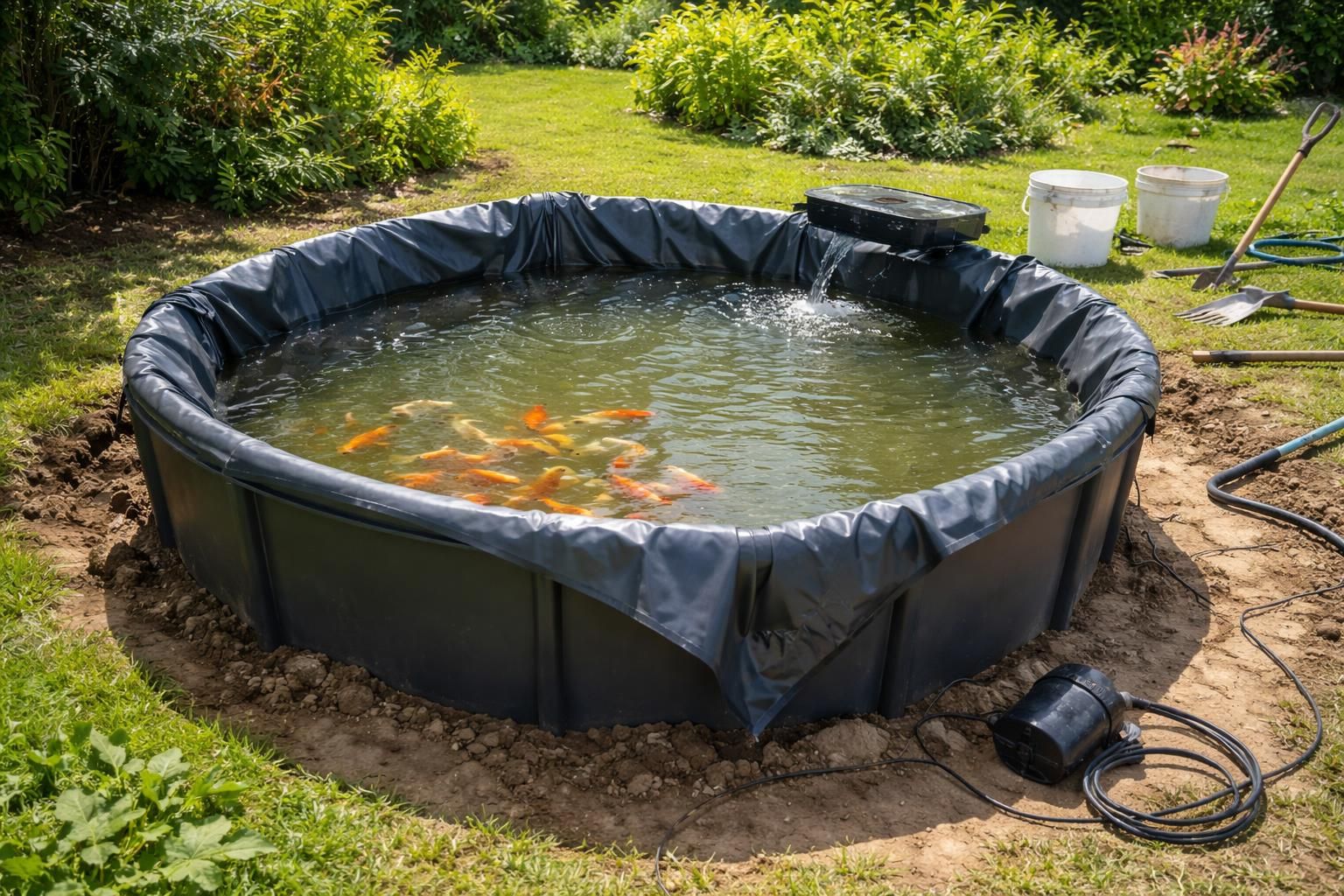 découvrez les erreurs fréquentes à éviter lors de l'installation de votre bassin hors sol pour poisson afin d'assurer un environnement sain et sécurisé pour vos poissons.