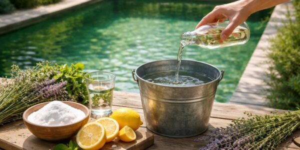 découvrez des remèdes de grand-mère naturels pour éliminer l'eau verte de votre piscine et éviter l'utilisation de produits chimiques tout en gardant une eau claire et saine.