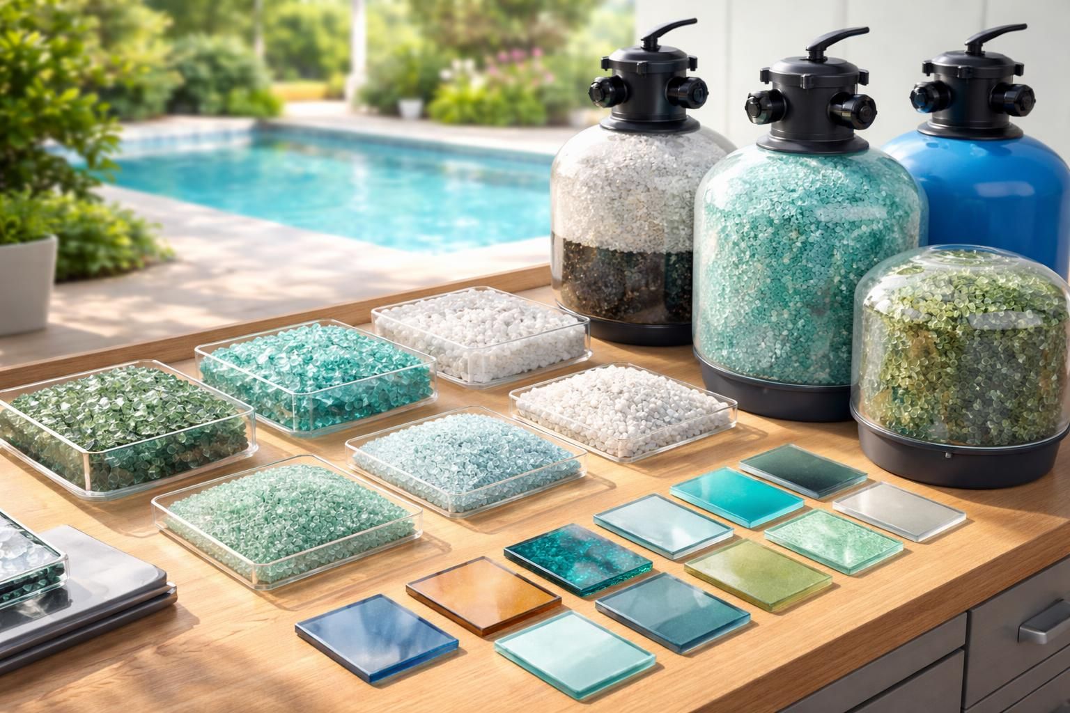 découvrez comment choisir le verre idéal pour les filtres de piscine grâce à notre guide complet, garantissant une filtration efficace et une eau cristalline.