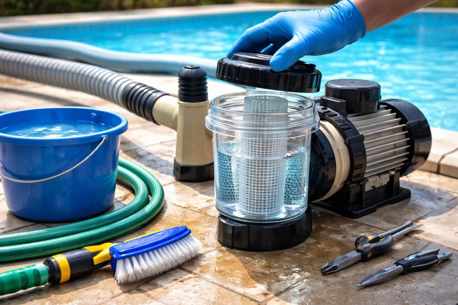 découvrez notre guide pratique pour entretenir efficacement le filtre de votre pompe de piscine et assurer une eau propre et claire toute la saison.