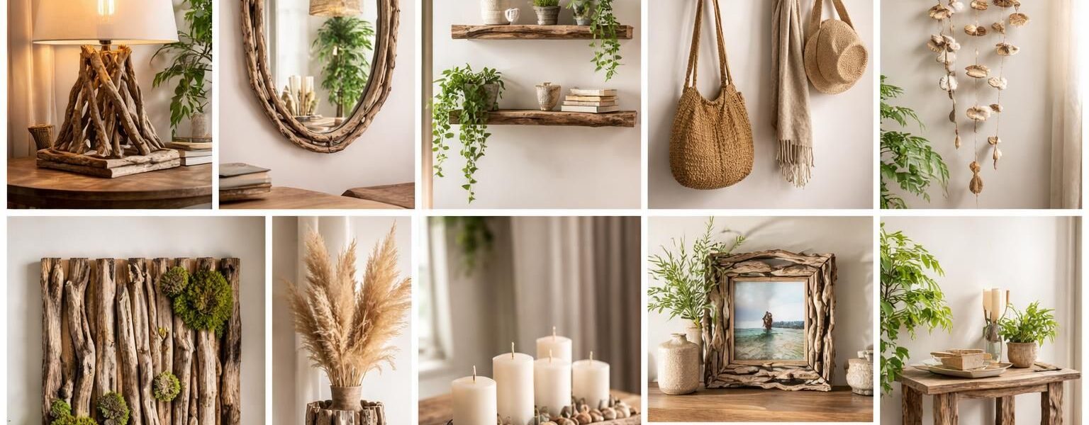 découvrez 10 idées déco en bois flotté pour créer une ambiance nature authentique et apaisante dans votre intérieur. inspirations originales et faciles à réaliser.