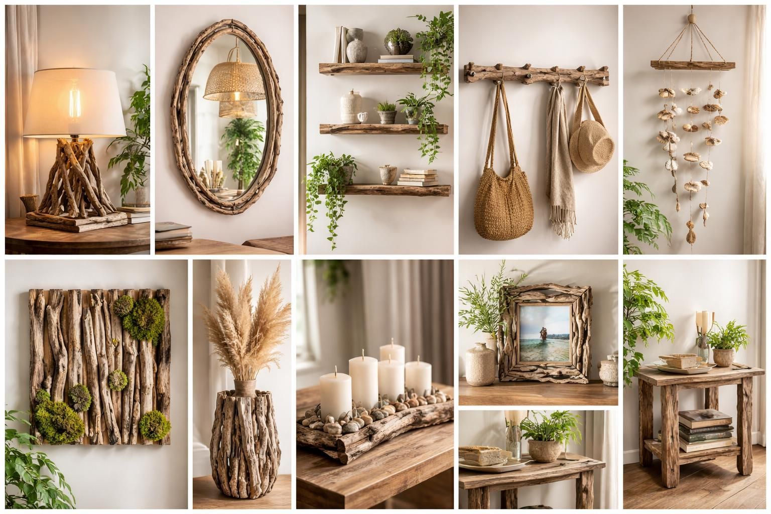 découvrez 10 idées déco en bois flotté pour créer une ambiance nature authentique et apaisante dans votre intérieur. inspirations originales et faciles à réaliser.