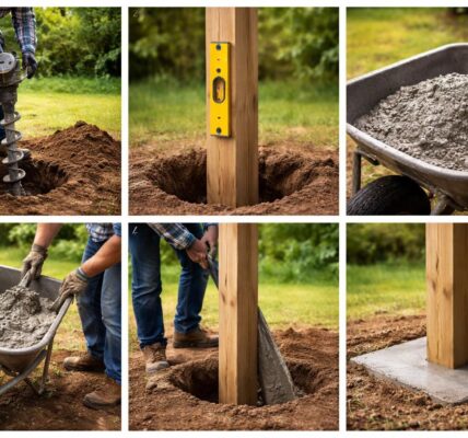 découvrez les étapes essentielles pour sceller des poteaux en bois comme un pro et garantir une installation solide et durable.