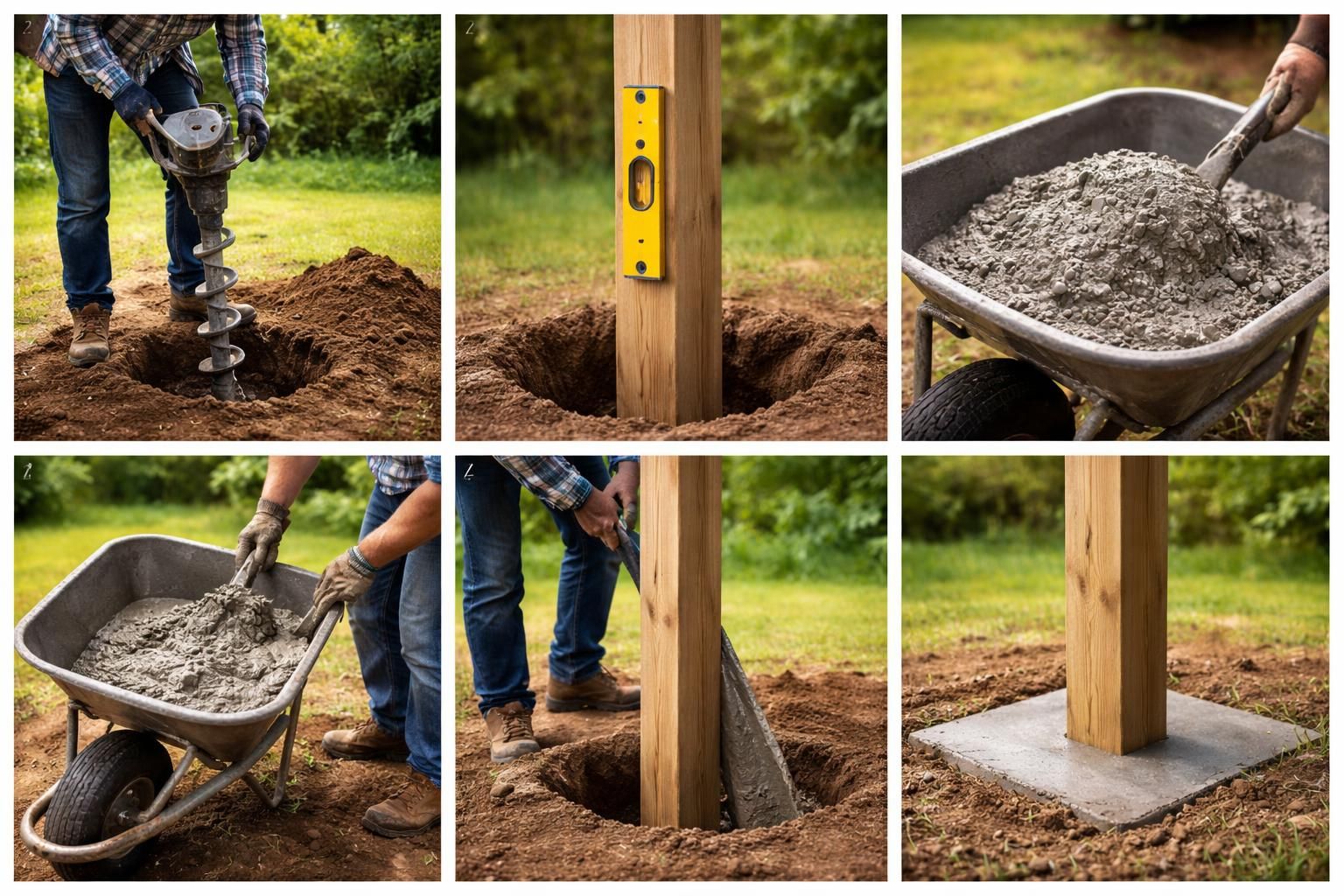 découvrez les étapes essentielles pour sceller des poteaux en bois comme un pro et garantir une installation solide et durable.