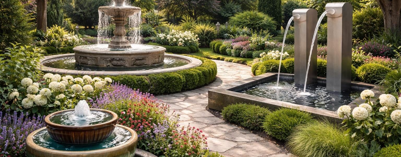 découvrez comment les fontaines de décoration extérieures peuvent transformer votre jardin en un espace élégant et apaisant, alliant esthétisme et ambiance relaxante.