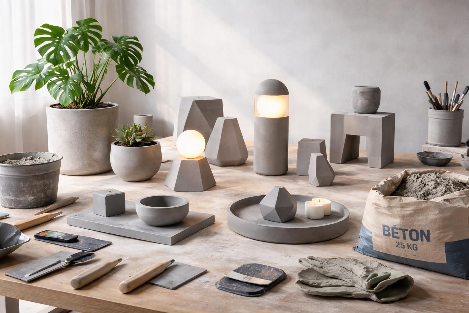 découvrez des idées innovantes et faciles à réaliser avec du béton en sac pour vos projets créatifs, alliant durabilité et originalité.