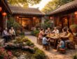 découvrez le siheyuan, symbole emblématique de la convivialité et de la vie communautaire traditionnelle en chine, reflet d'une culture riche et d'un mode de vie harmonieux.