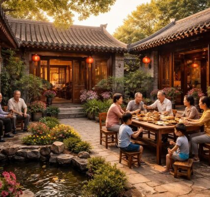 découvrez le siheyuan, symbole emblématique de la convivialité et de la vie communautaire traditionnelle en chine, reflet d'une culture riche et d'un mode de vie harmonieux.