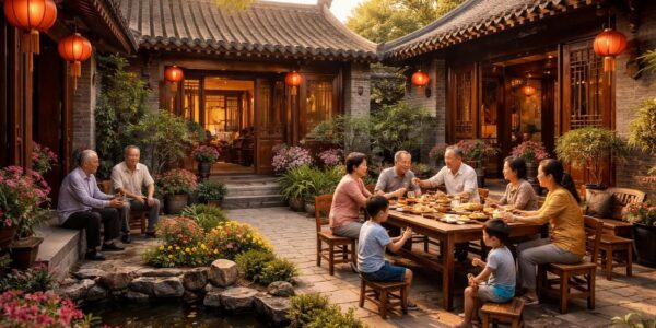 découvrez le siheyuan, symbole emblématique de la convivialité et de la vie communautaire traditionnelle en chine, reflet d'une culture riche et d'un mode de vie harmonieux.