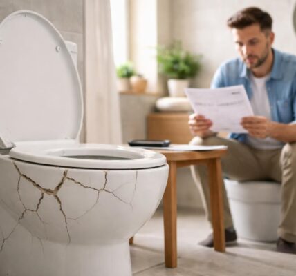 découvrez vos droits en tant que propriétaire face à une toilette fissurée ou cassée et comment votre assurance peut vous protéger.