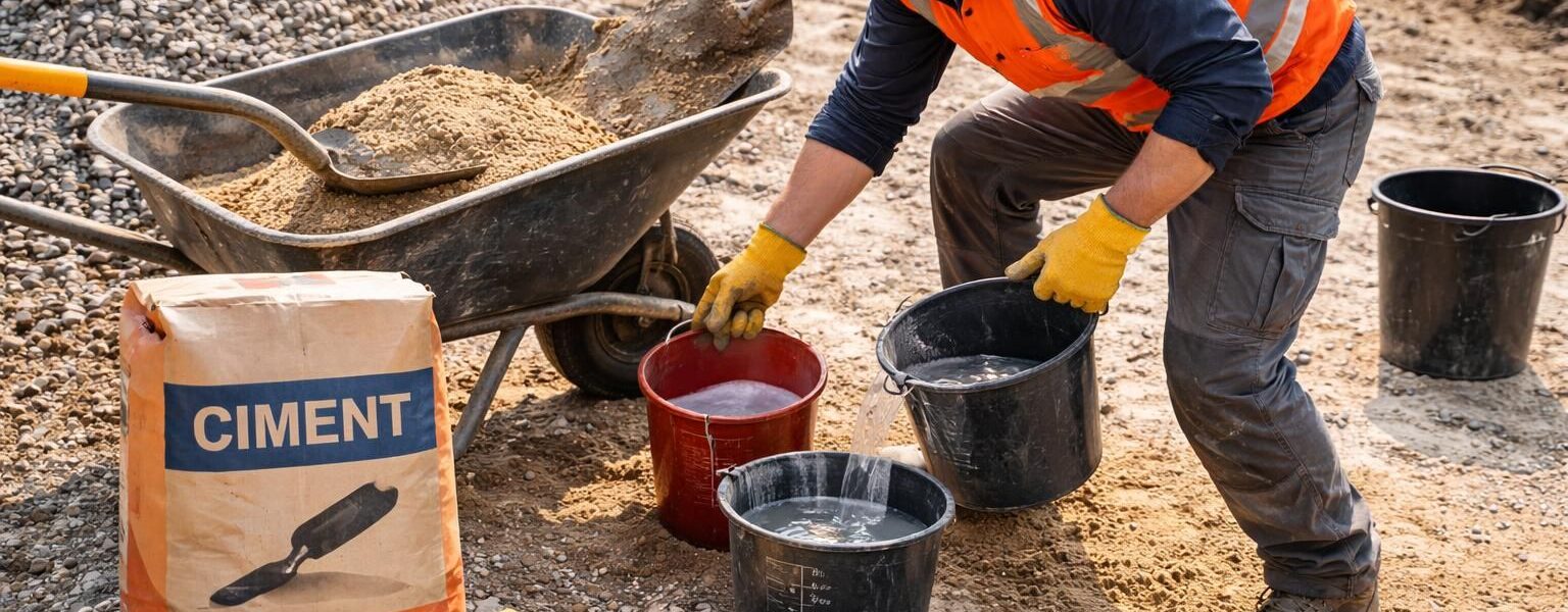 apprenez à doser correctement le béton pour un sac de ciment de 25 kg et améliorez vos compétences en construction avec nos conseils pratiques et faciles à suivre.