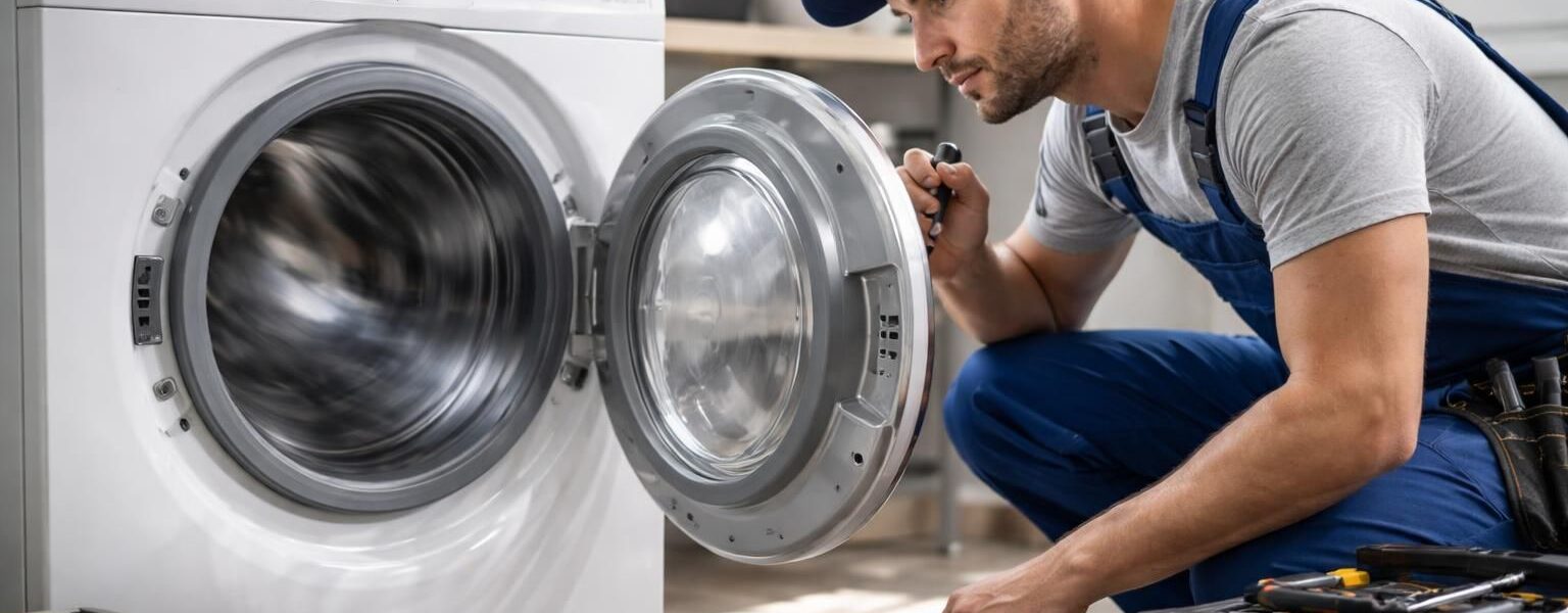 découvrez les causes possibles du bruit de marteau piqueur de votre machine à laver et trouvez des solutions efficaces pour y remédier rapidement et éviter les pannes.