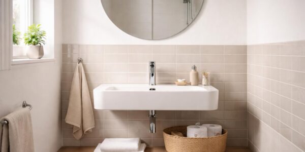 découvrez comment choisir la hauteur idéale du carrelage au-dessus du lavabo pour allier esthétique et fonctionnalité dans votre salle de bains.