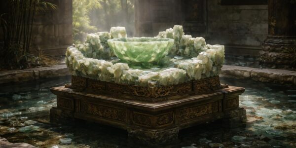découvrez l'autel du bassin de jade morcelé, un trésor caché de l'histoire chinoise, riche en mystères et en symboles culturels anciens.