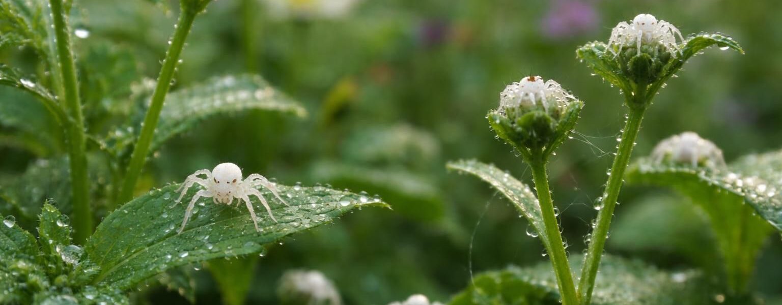 découvrez comment identifier et gérer les petites araignées blanches dans votre jardin avec notre guide pratique destiné aux jardiniers débutants et expérimentés.