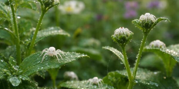 découvrez comment identifier et gérer les petites araignées blanches dans votre jardin avec notre guide pratique destiné aux jardiniers débutants et expérimentés.