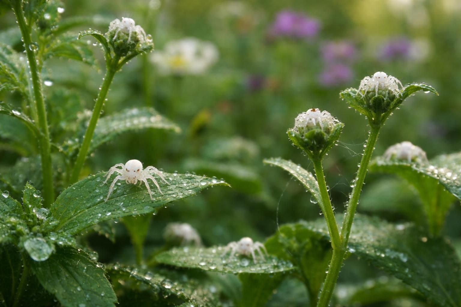 découvrez comment identifier et gérer les petites araignées blanches dans votre jardin avec notre guide pratique destiné aux jardiniers débutants et expérimentés.