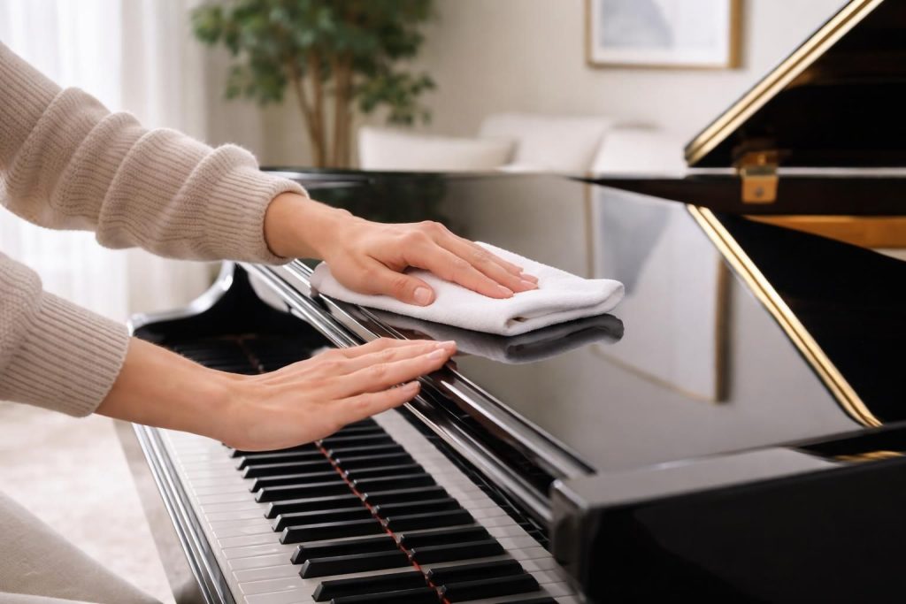 découvrez pourquoi il est crucial de maîtriser le nettoyage d'un piano laqué noir pour préserver sa beauté, sa brillance et sa longévité.