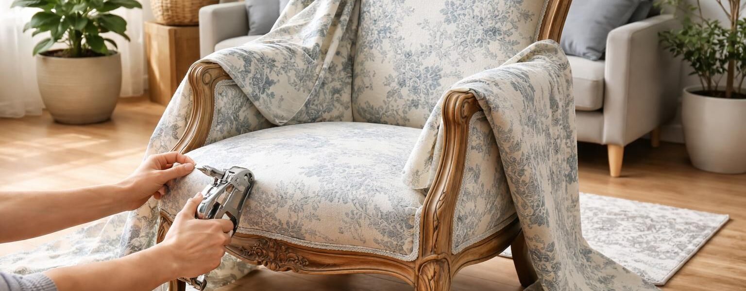 découvrez des méthodes simples pour recouvrir un fauteuil sans le démonter et redonnez-lui un nouveau look facilement et rapidement.