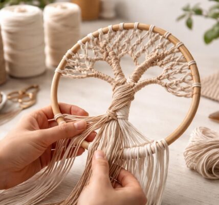 découvrez comment fabriquer un arbre de vie en macramé grâce à ce tuto diy inspirant, parfait pour décorer votre intérieur avec une touche personnelle et artistique.
