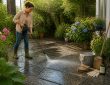 découvrez des méthodes écologiques pour nettoyer efficacement vos dalles gravillonnées noircies tout en protégeant l'environnement.