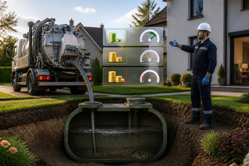 découvrez notre comparatif des tarifs pour la vidange de fosse toutes eaux de 3000 litres et apprenez à choisir le service le plus adapté à vos besoins et budget.